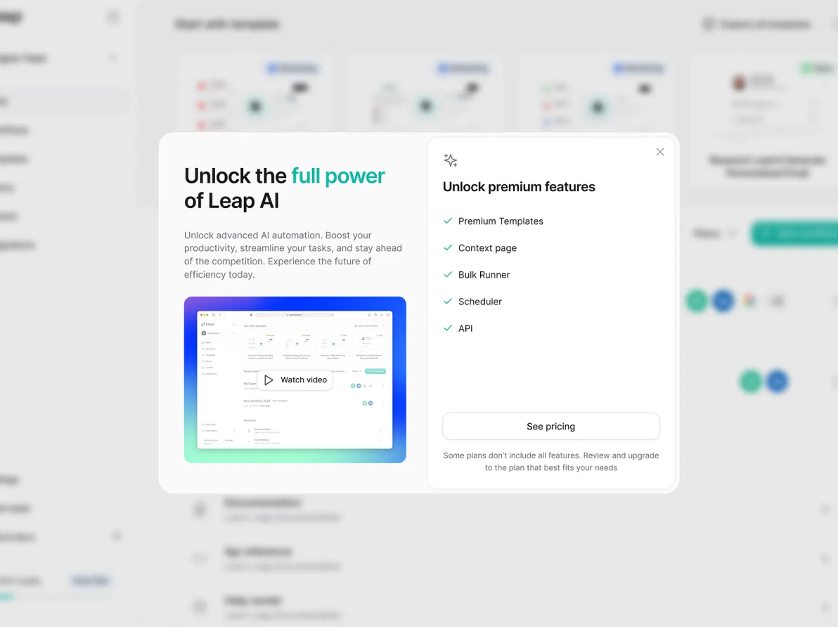 Membership Site project example